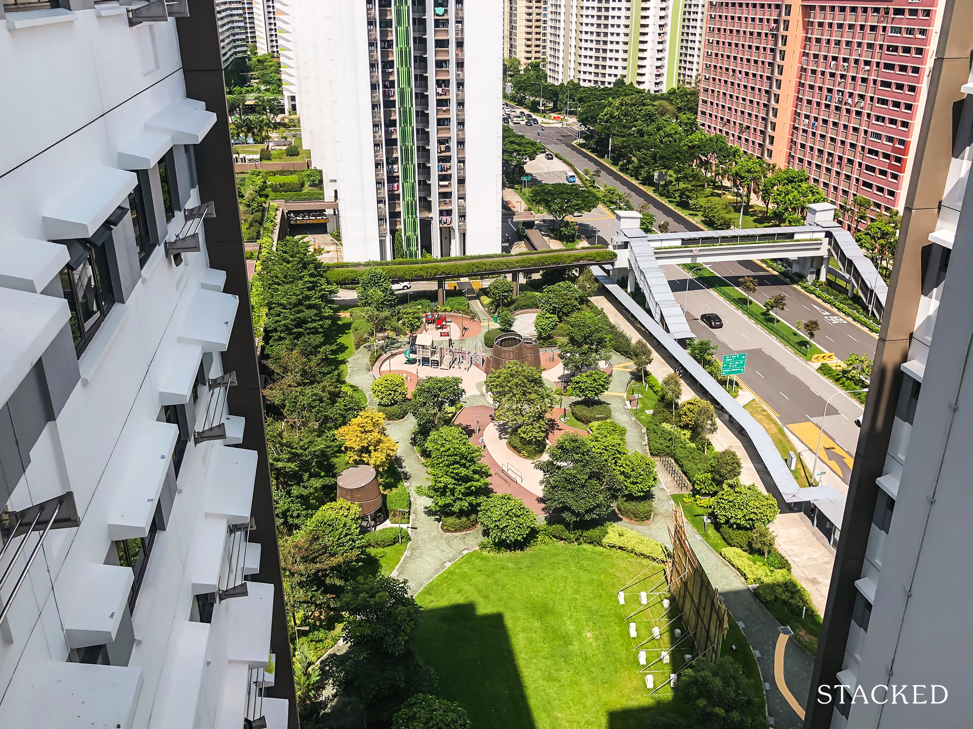 Tampines GreenRidges 54 top view facilities