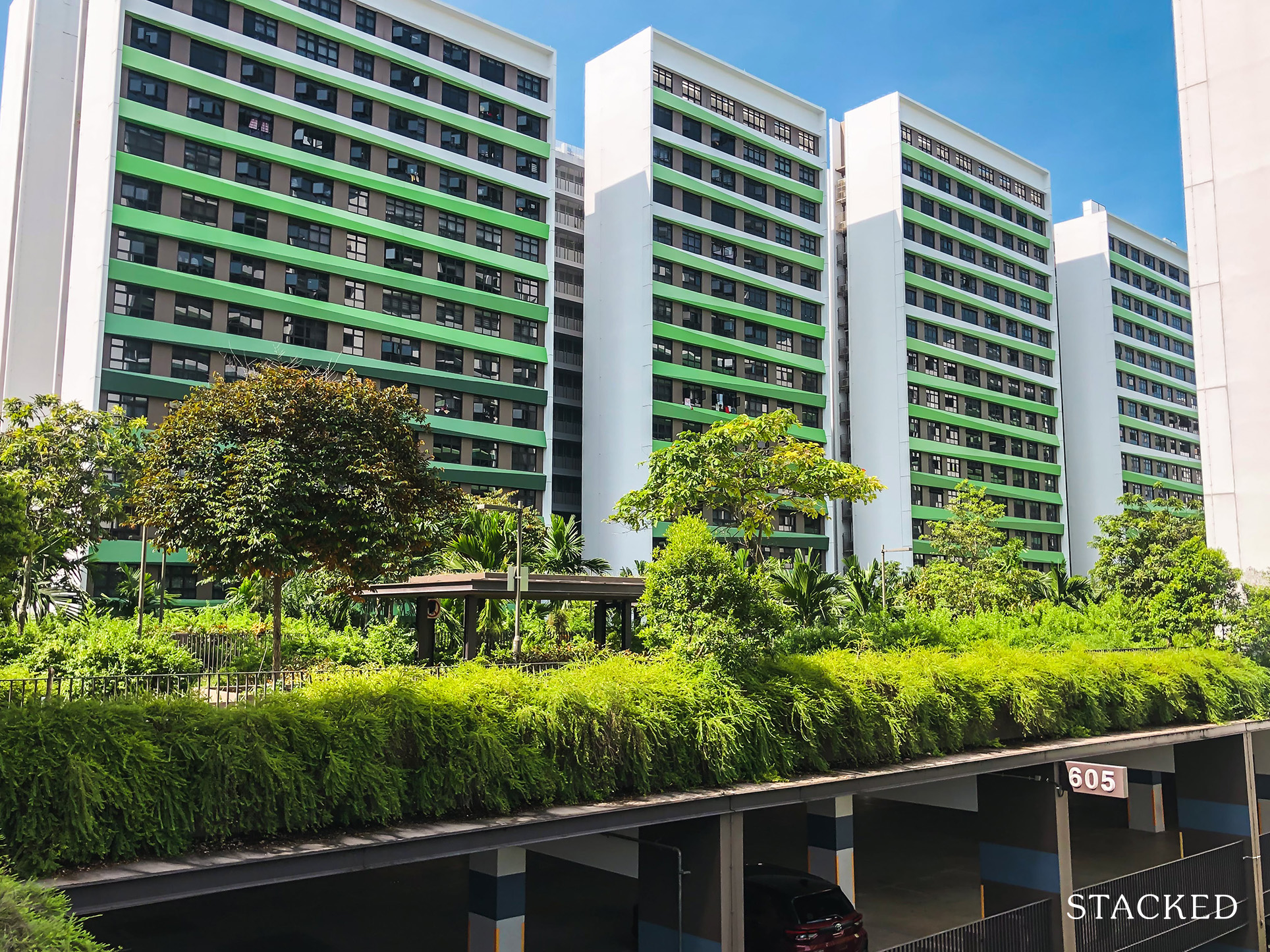 Tampines GreenRidges 128 facade