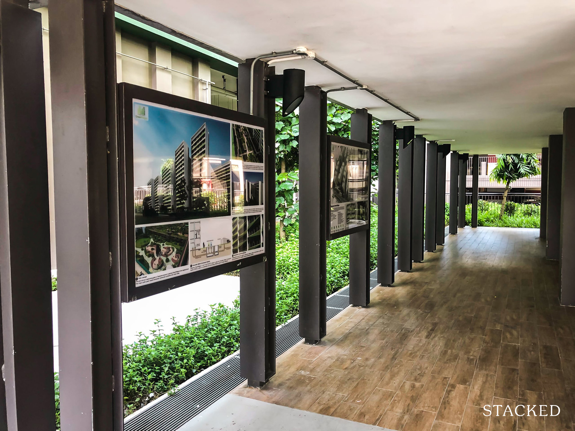 Tampines GreenRidges 69 corridor gallery