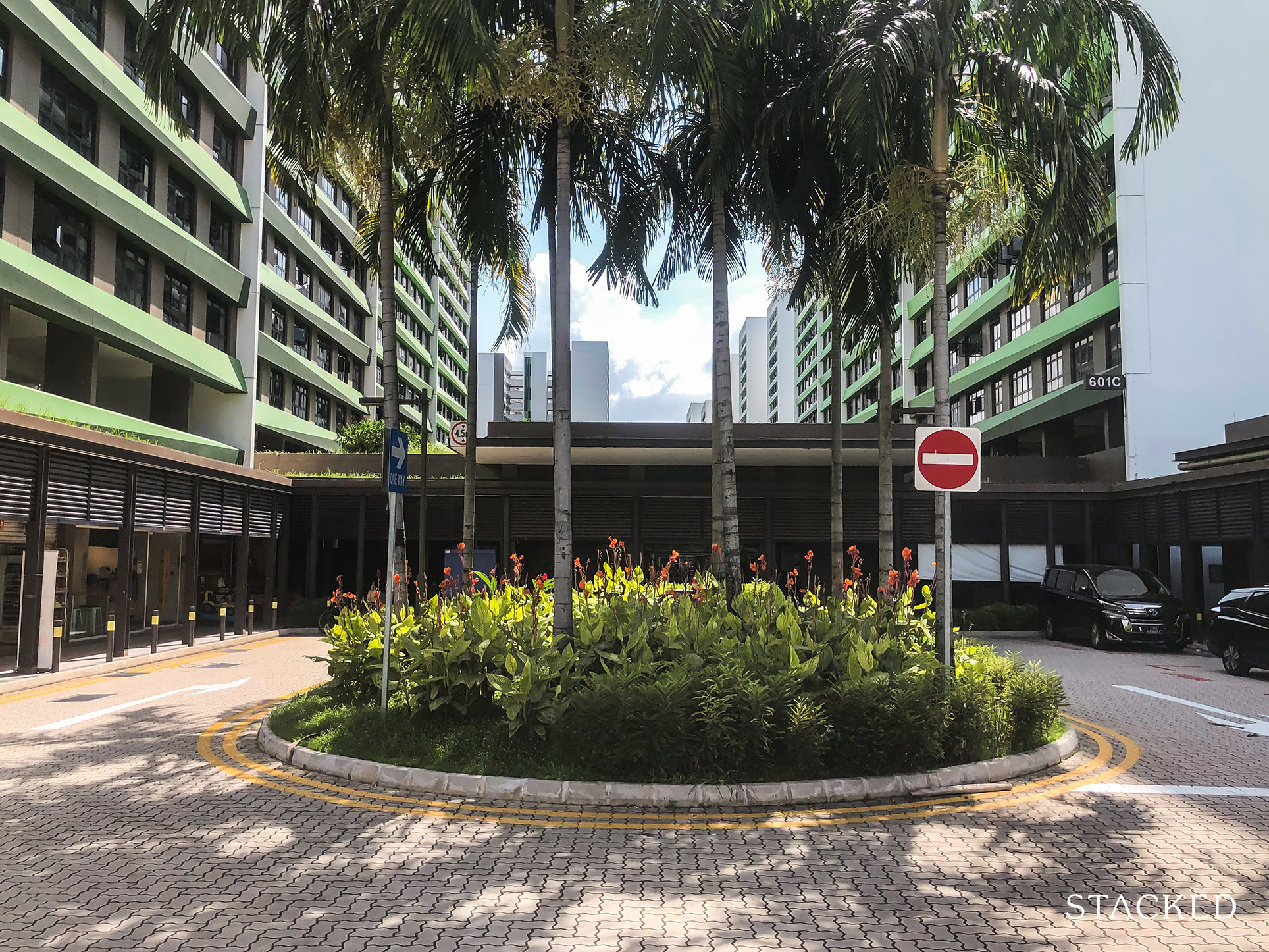 Tampines GreenRidges 11 roundabout drop off