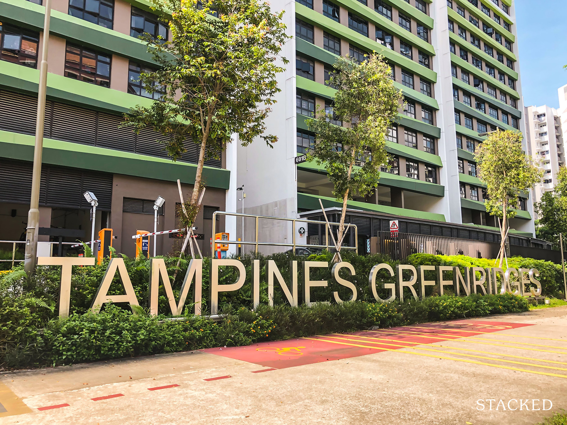 Tampines GreenRidges 32 signage