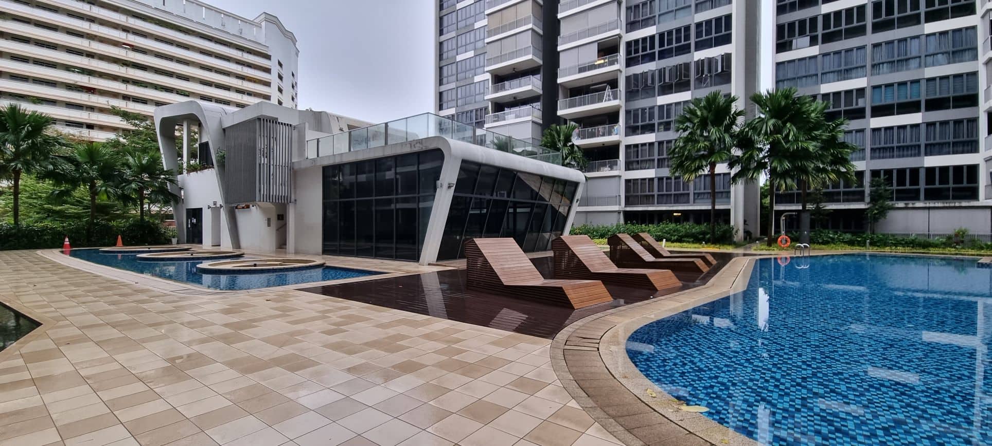 Skypark Residences Pool Deck Clubhouse