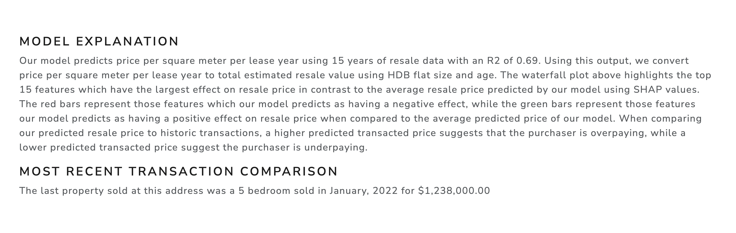 hdb price estimate
