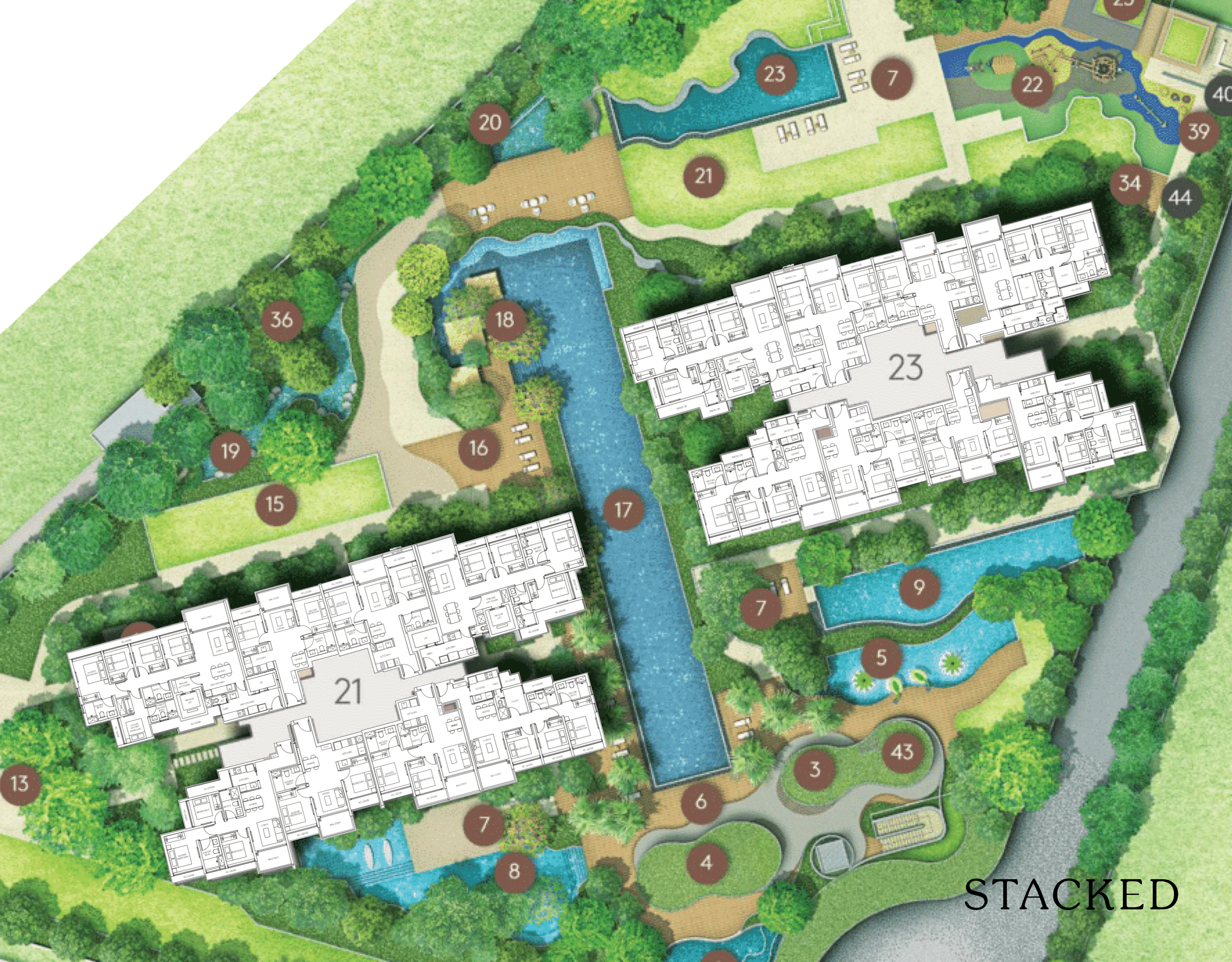 Amo Residence Floor Plan