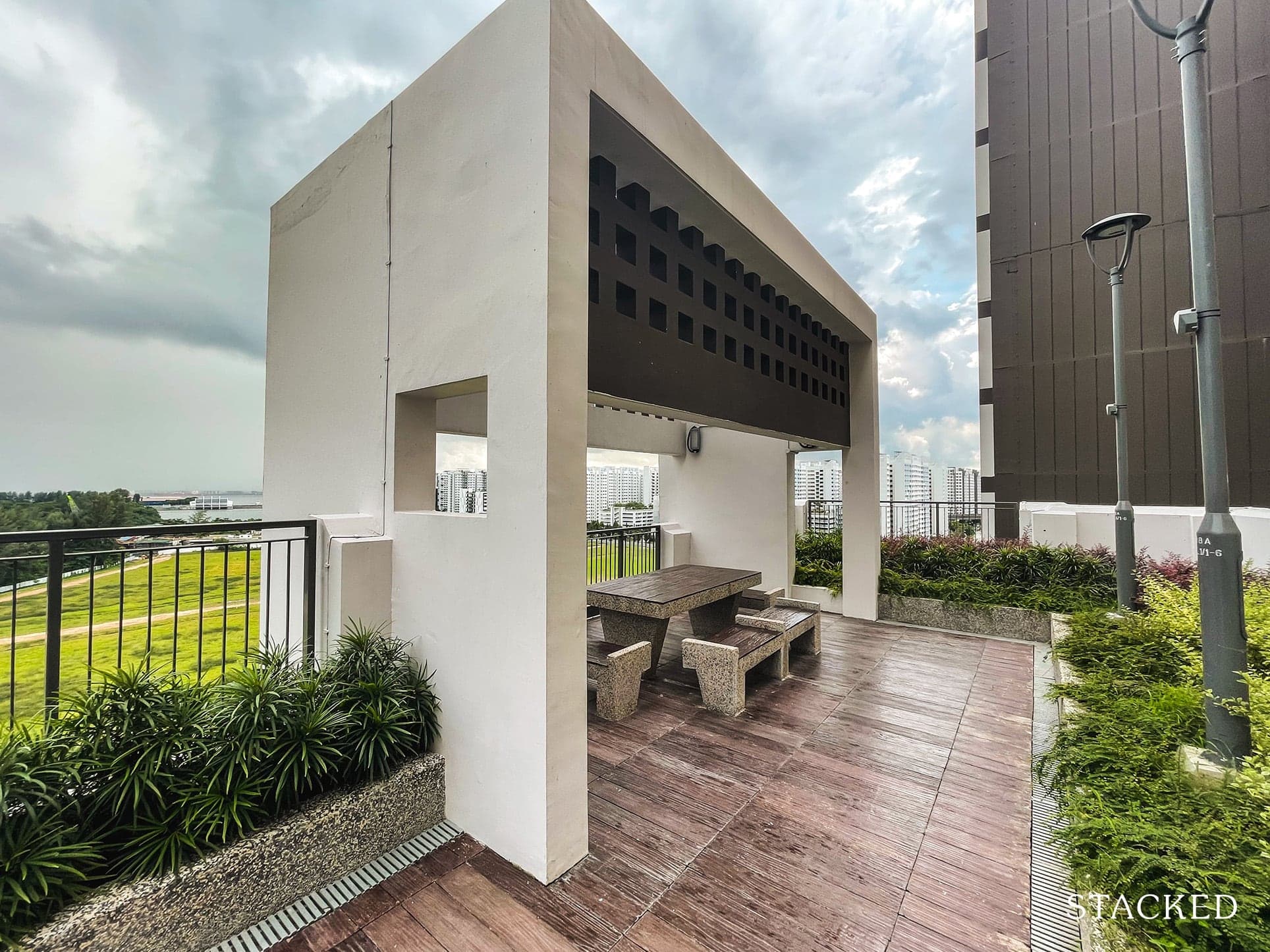 Matilda Sundeck rooftop garden sheltered seating