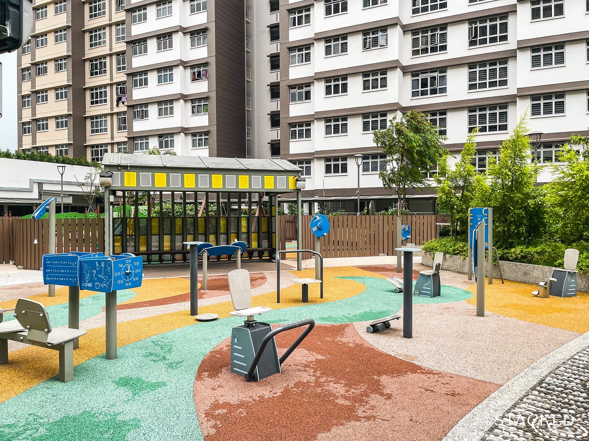 Matilda Sundeck fitness station