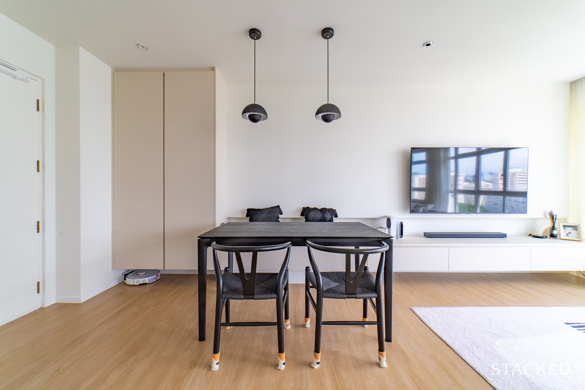 minimalist korean renovation telok blangah towers