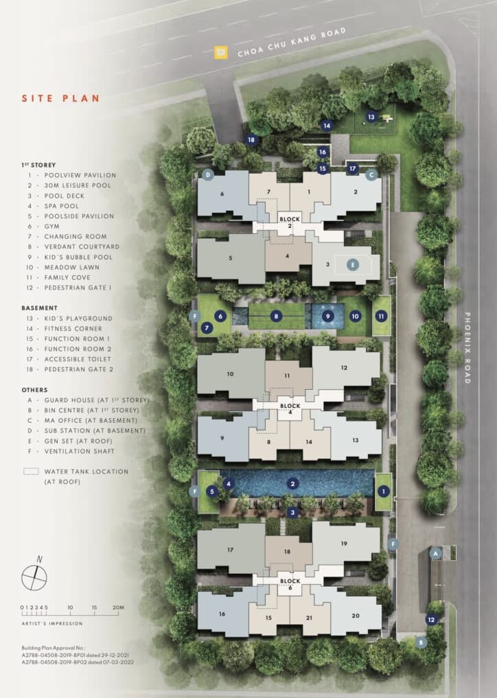 the arden site plan