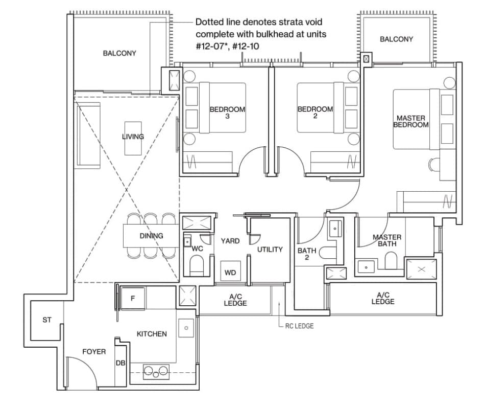 ki residences yard utility 3 bedroom