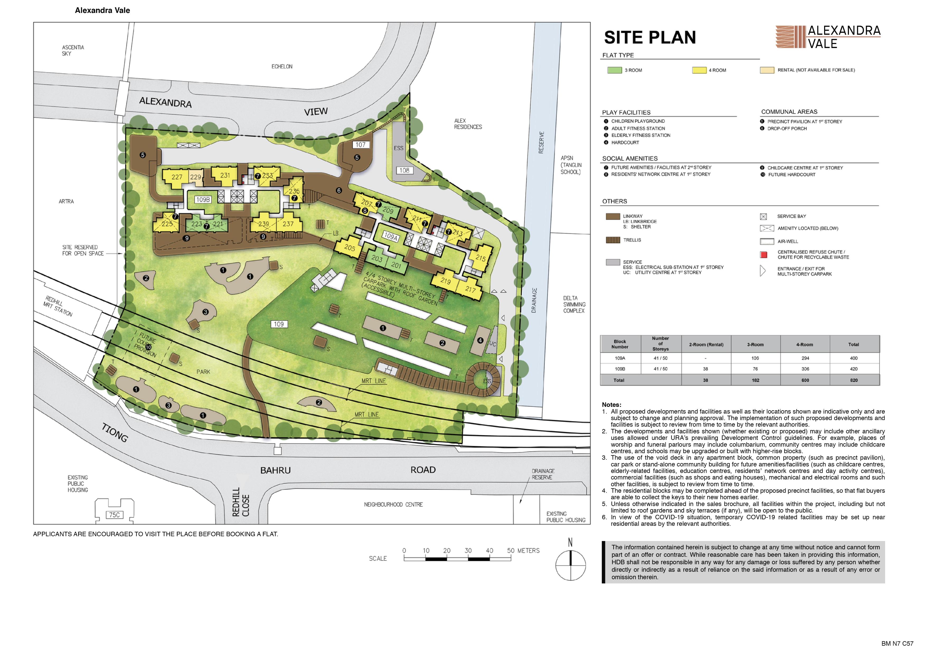 Alexandra Vale Site Plan