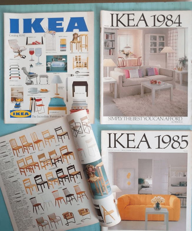 Vintage IKEA Catalogues