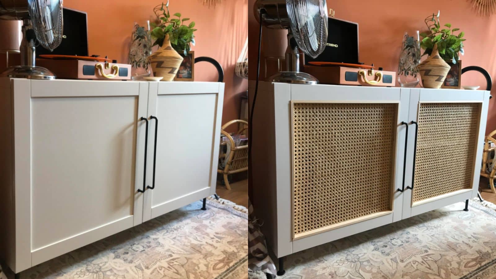 This TikToker Transformed an Old Nightstand Into a Cat Bed