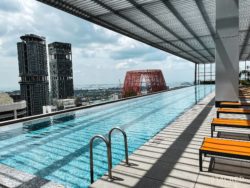 wallich residence rooftop pool