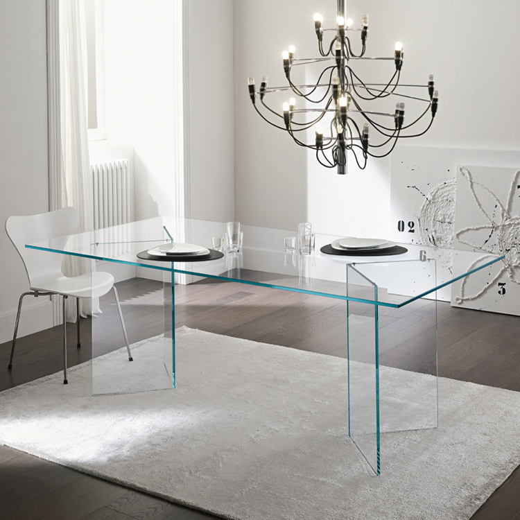 glass table