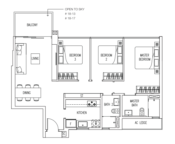 Boathouse Residences Floor Plan