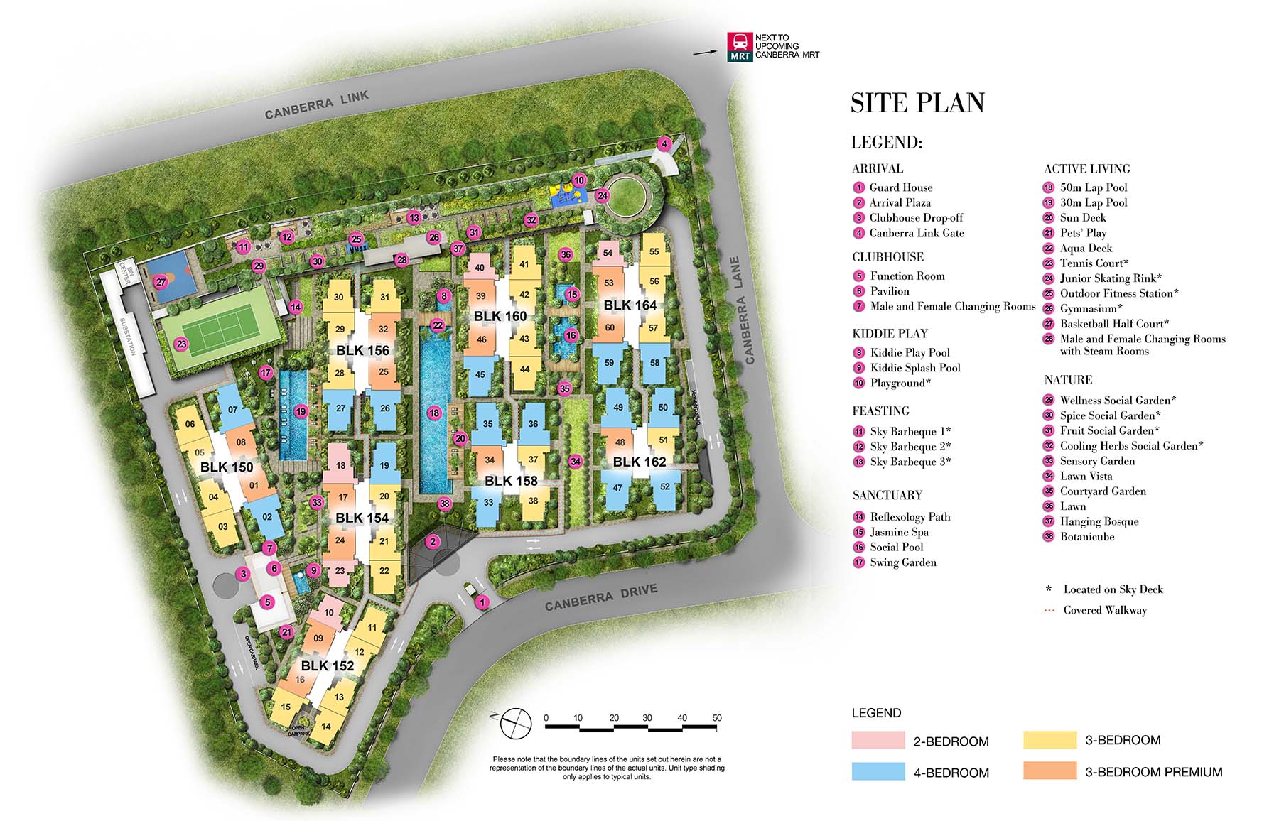 The Brownstone EC Siteplan