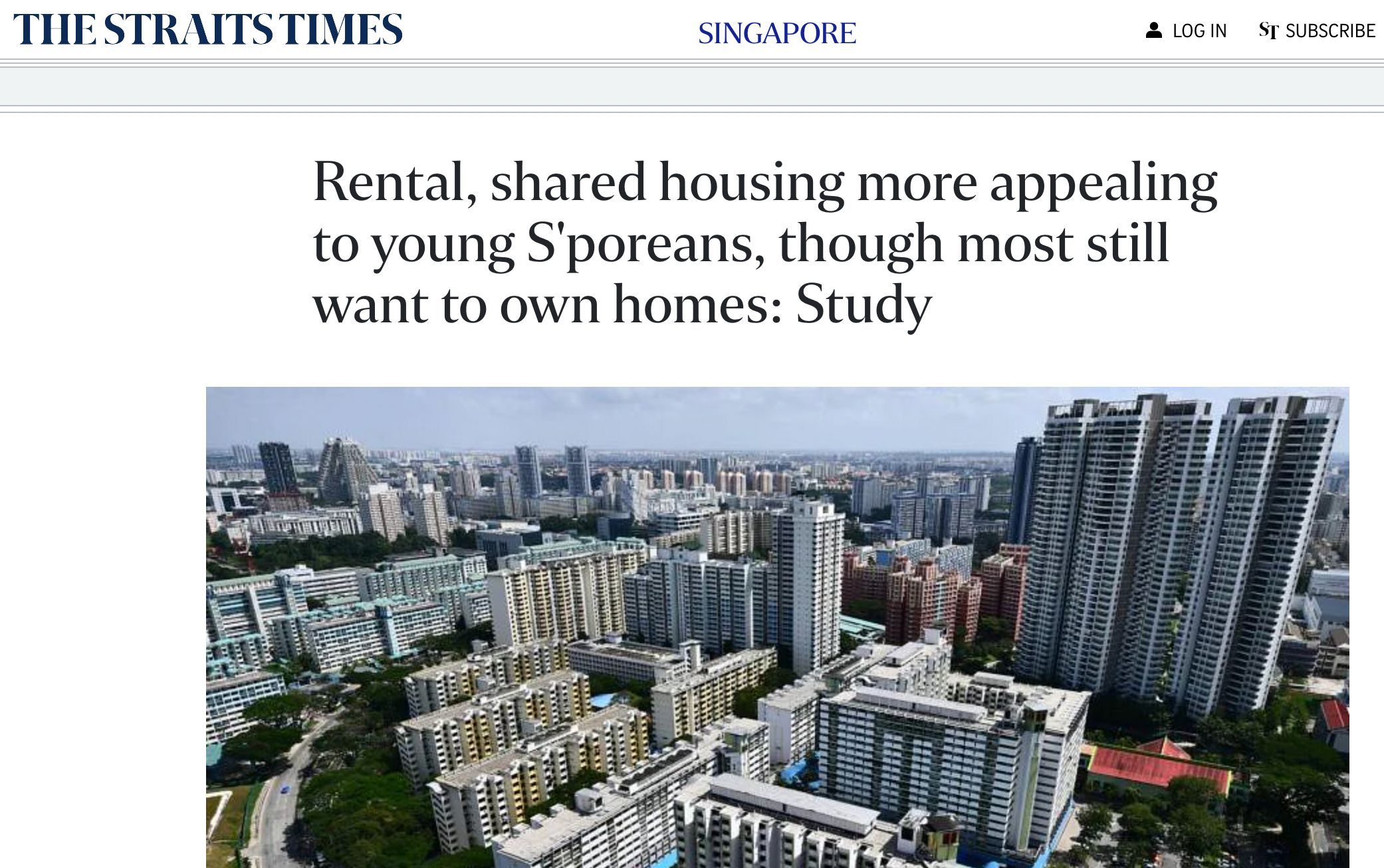 renting in singapore