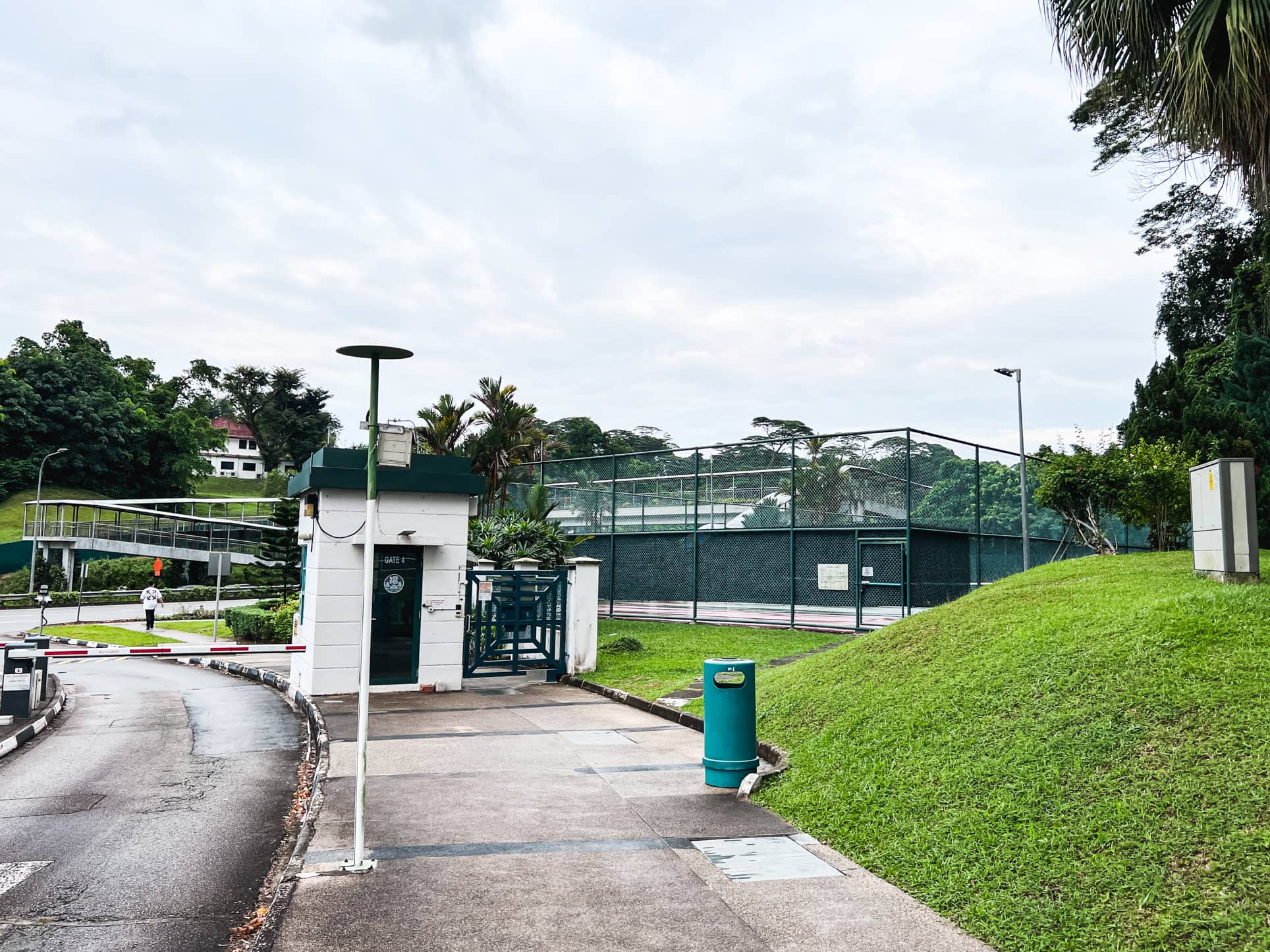 Pine Grove tennis court 18