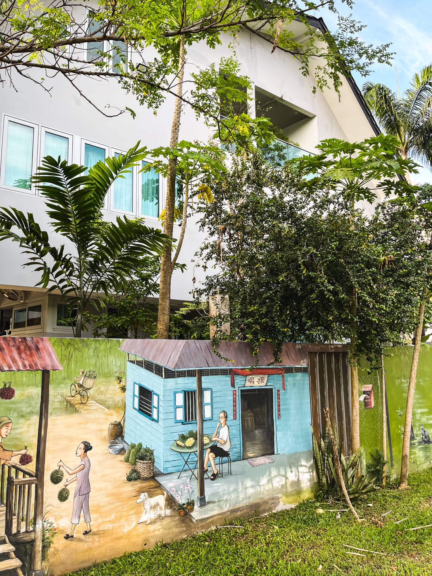 bedok walk estate mural