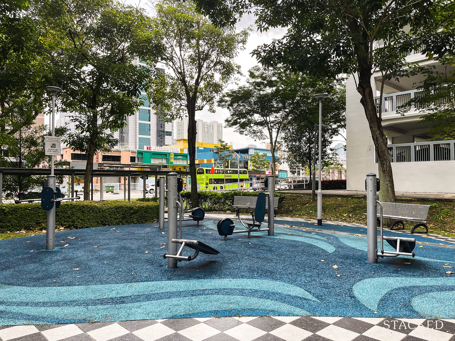 City View @ Boon Keng DBSS fitness station