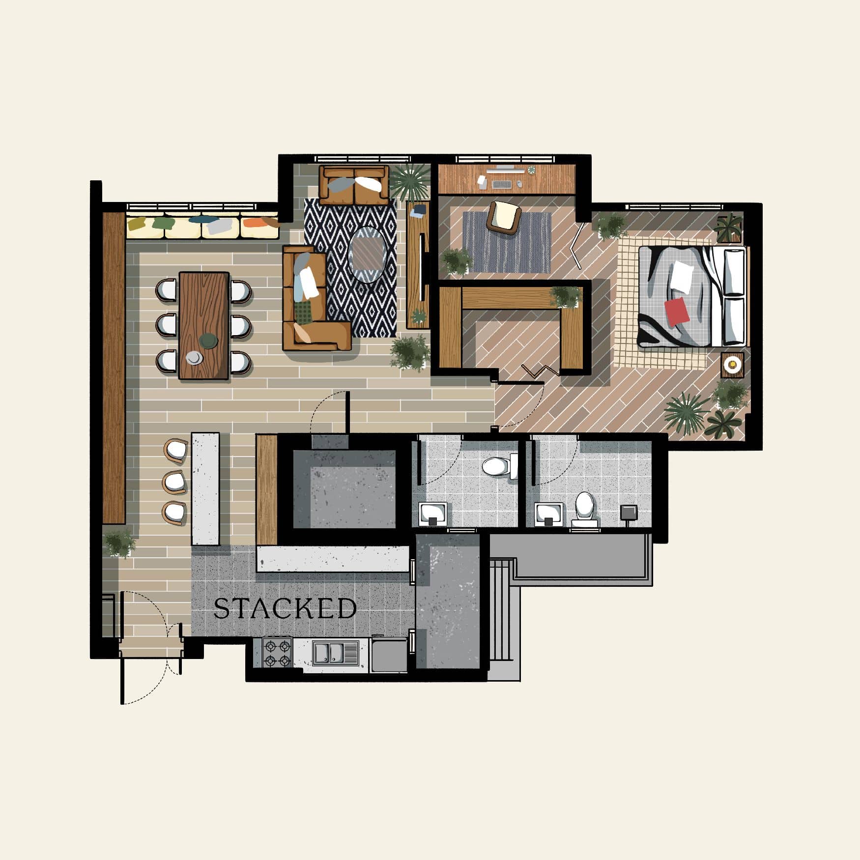 Hdb Bto 4 Room Layout - Image to u