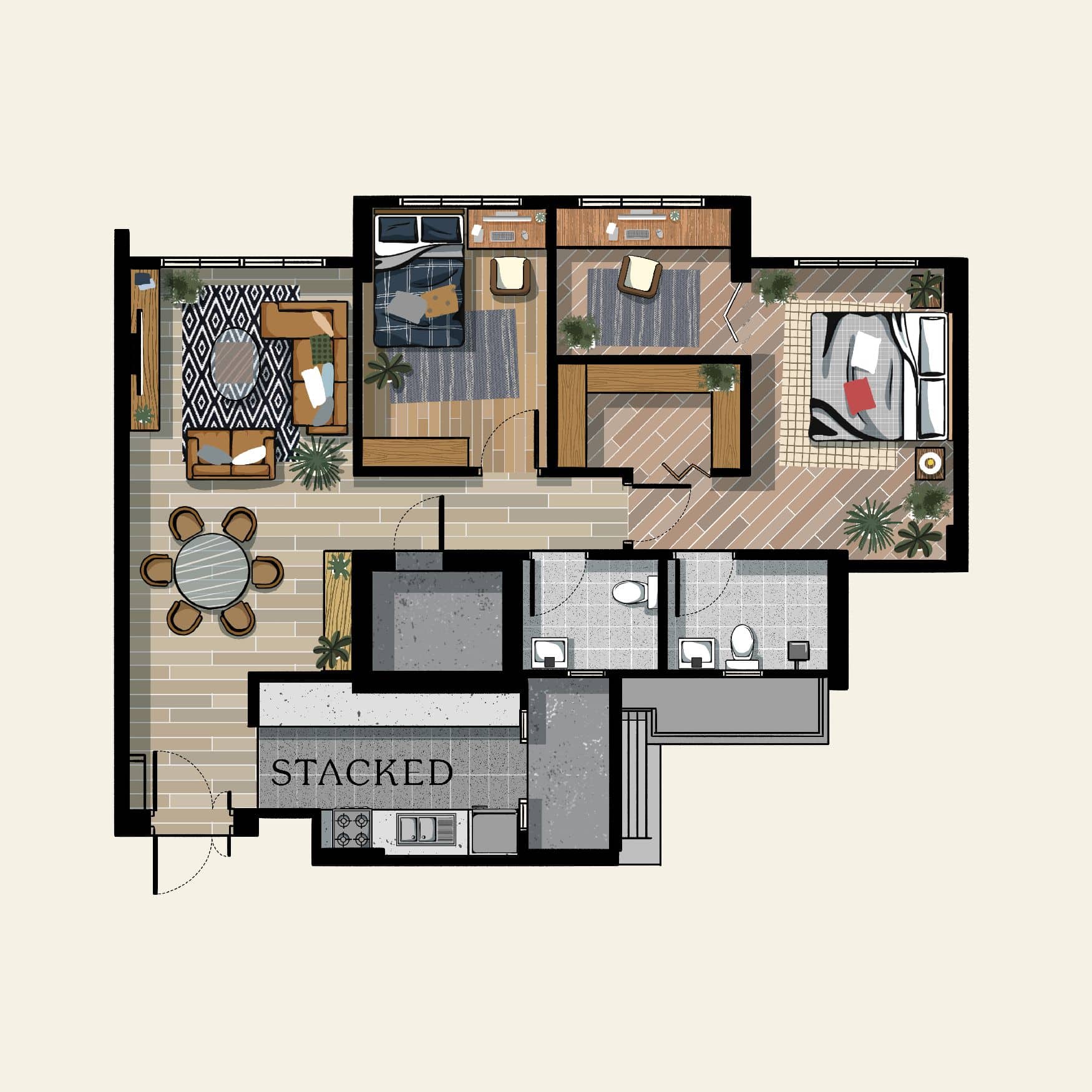 master bedroom plans layout