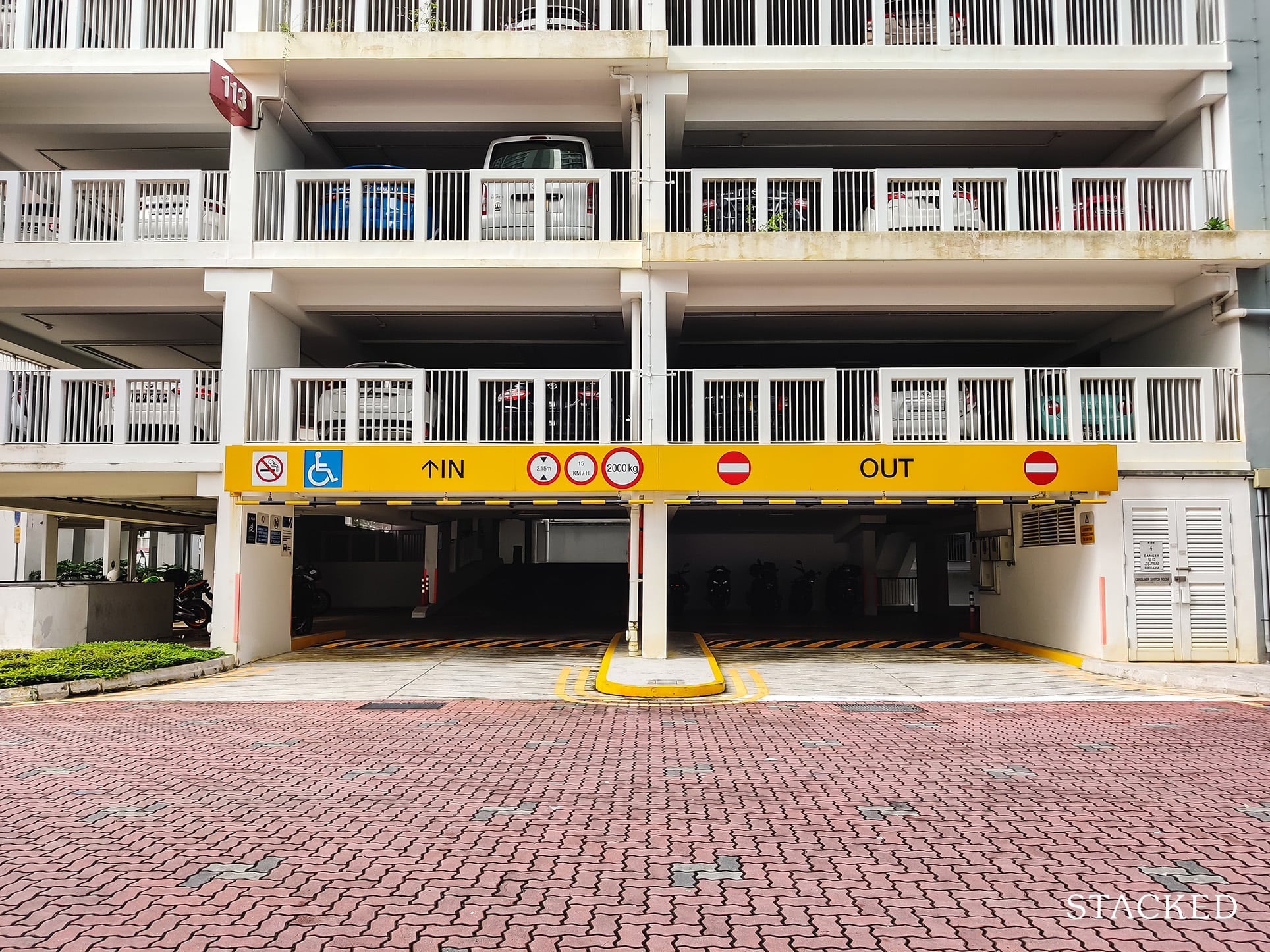 McNair Towers 109 multistorey car park