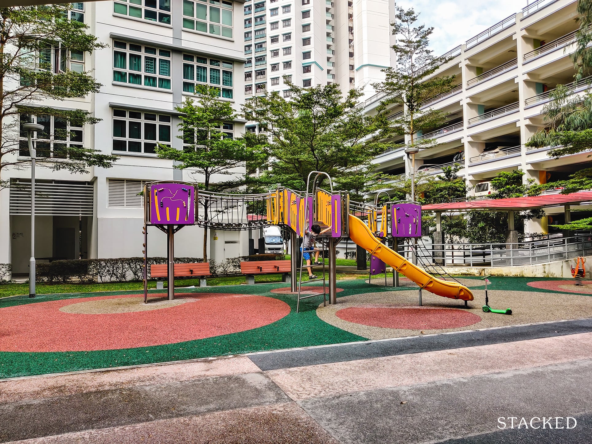 McNair Towers 120 playground