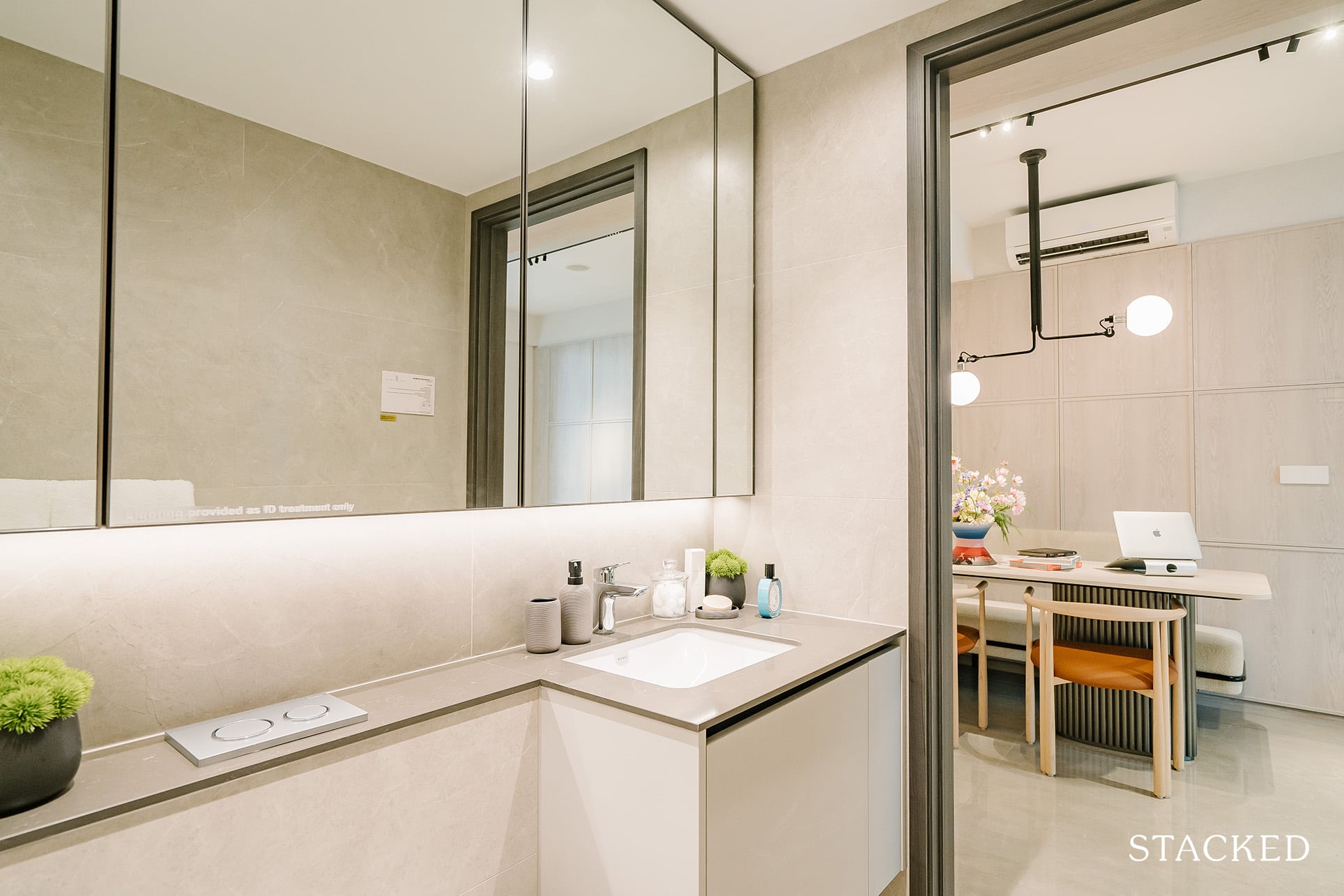 Sky Eden At Bedok 2 bedroom premium common bath