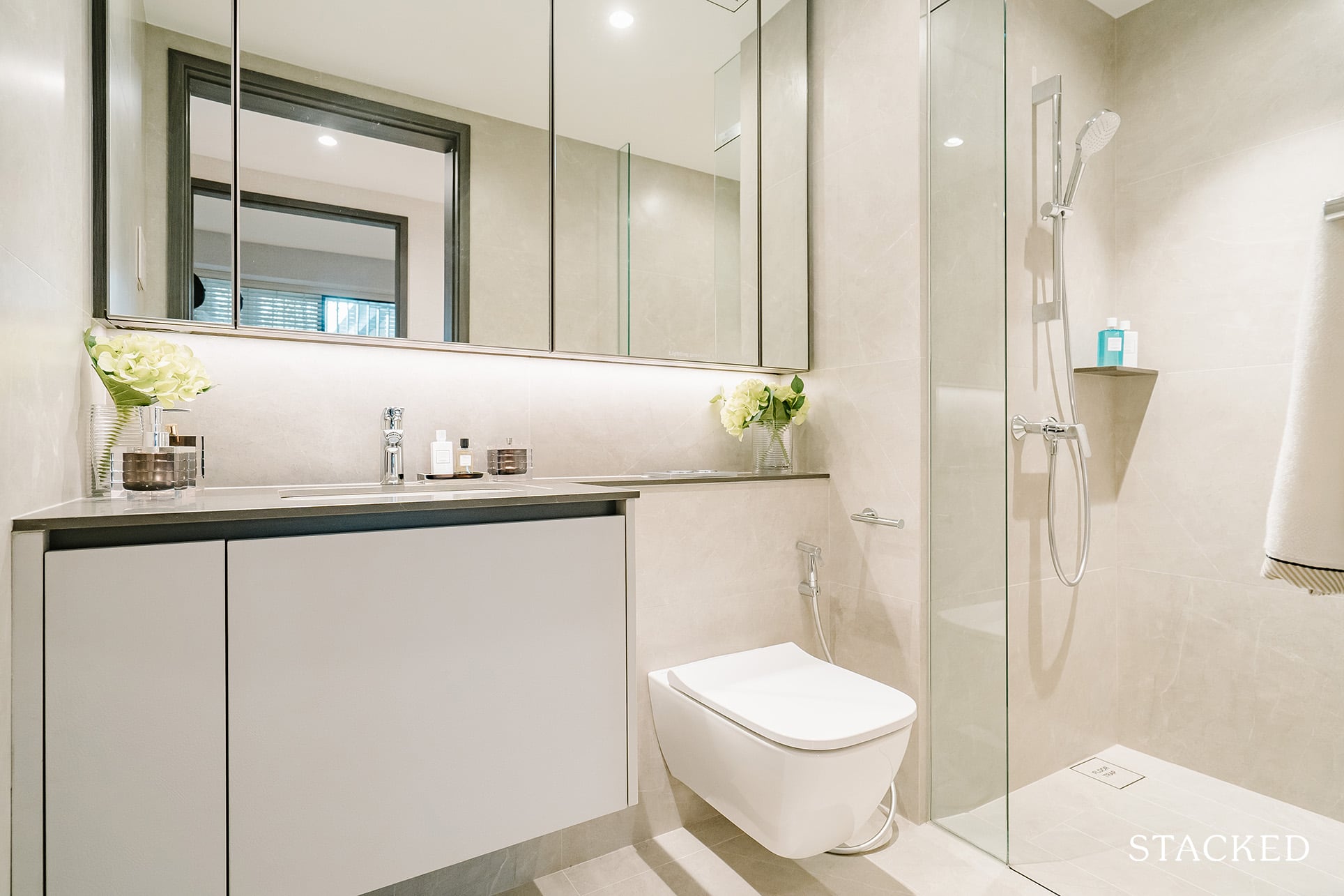 Sky Eden At Bedok 3 bedroom premium common bathroom