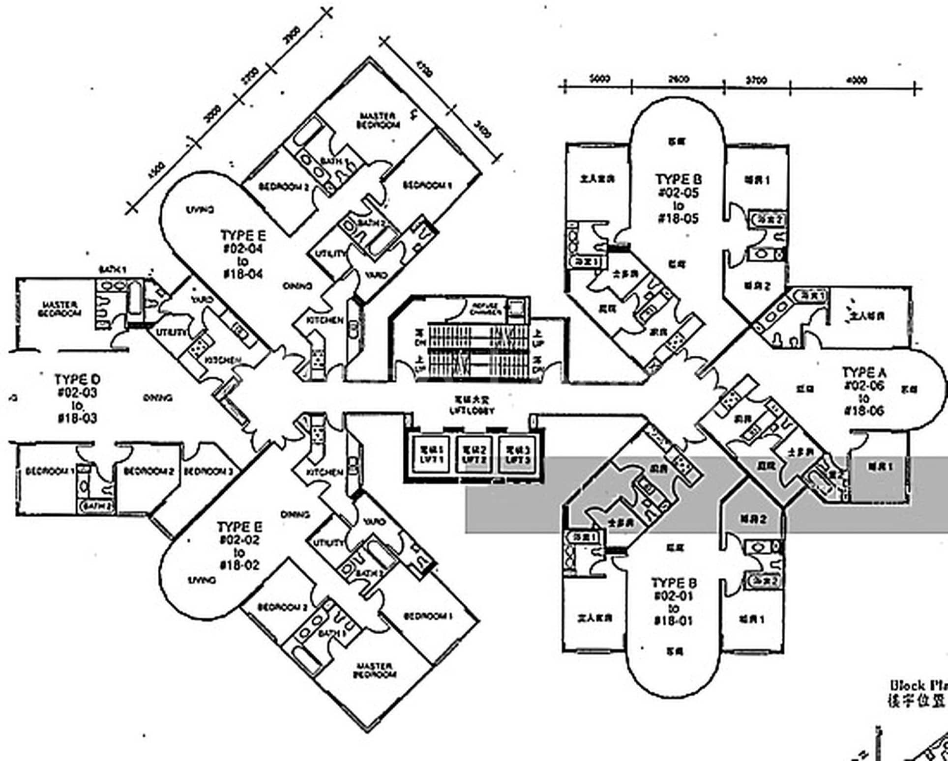 parc oasis floorplan