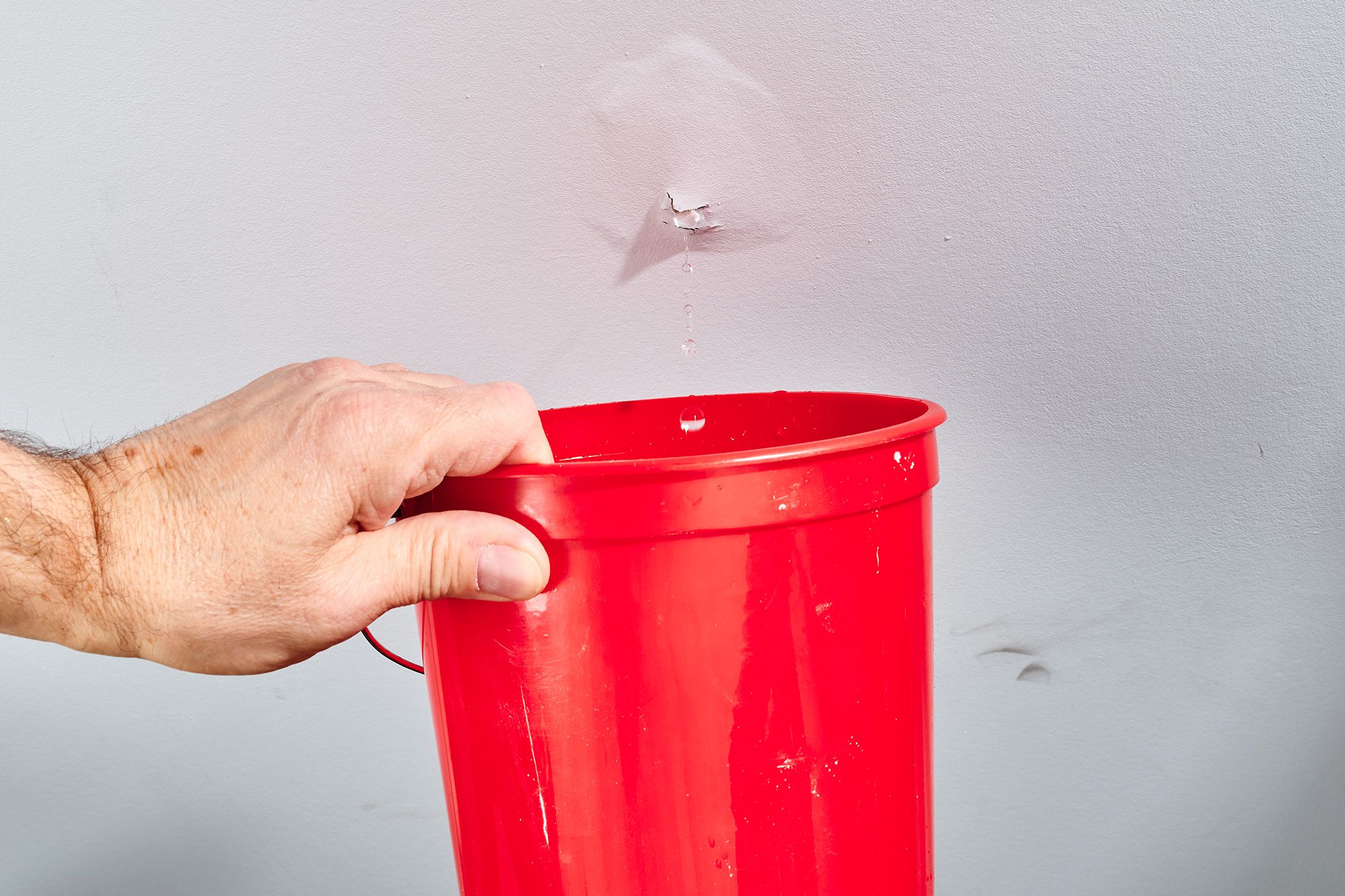 ceiling leak