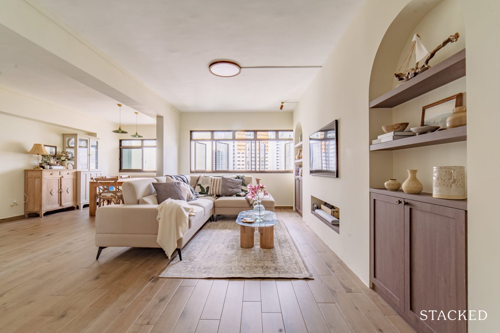A 23-Year-Old HDB In Bukit Panjang Gets A Unique Makeover Into A Spanish Country Style Home