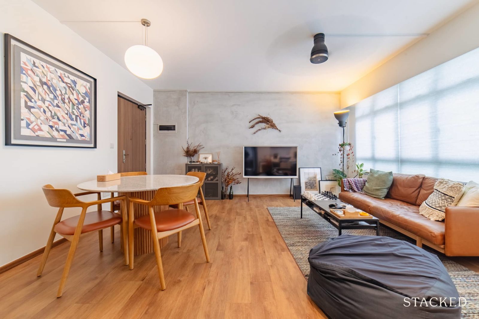 Inside A Cosy $45k Renovation Of A Tiong Bahru HDB: How A Couple Self-Designed Their European/Jap-Inspired Home