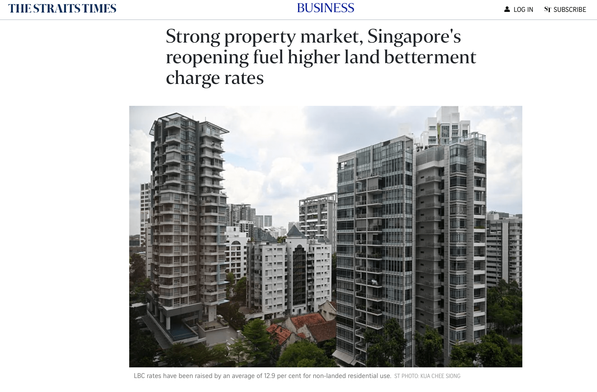 property market singapore