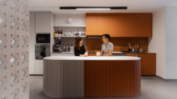 Inside An Unusual 90k Overhaul Of A HDB Maisonette With A Bold Coloured Kitchen 1