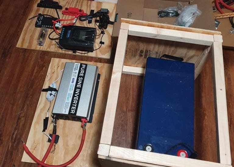 Van build electrical set up
