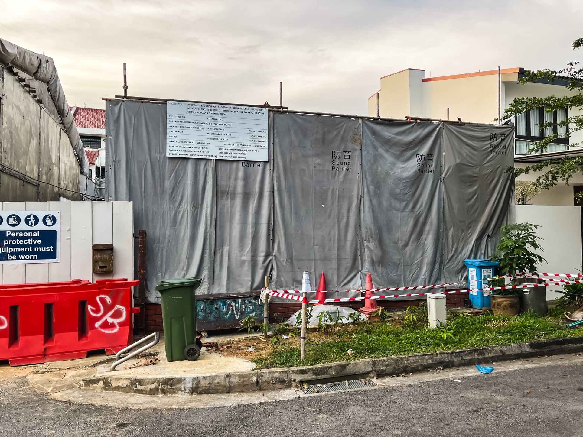 tai keng estate construction