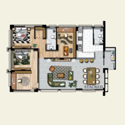 optimised privacy executive apartment