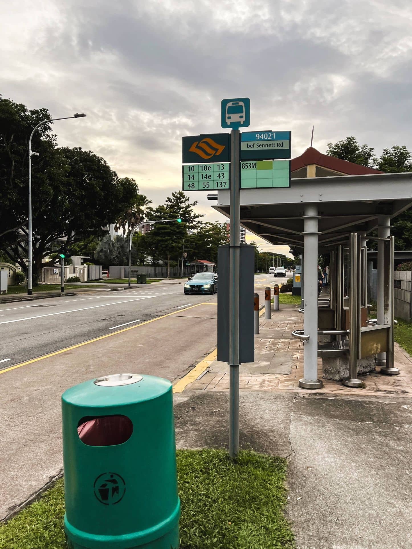 spring park estate bus stop