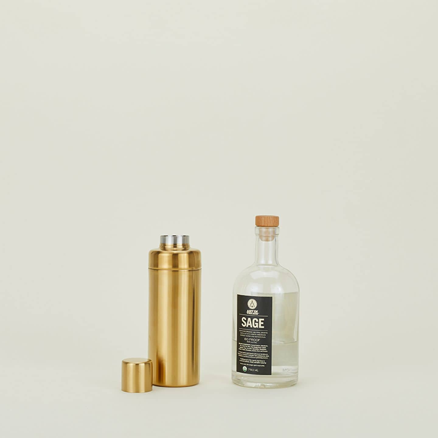 Hawkins New York Simple Cocktail Shaker Brass 3