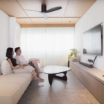 Inside An Architect Couples Tasteful Timber Filled Makeover Of An Old HDB Flat