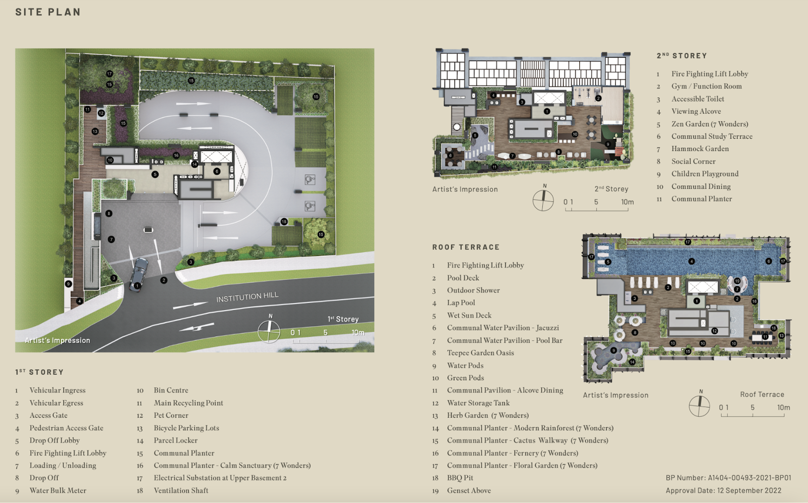 hill house site plan