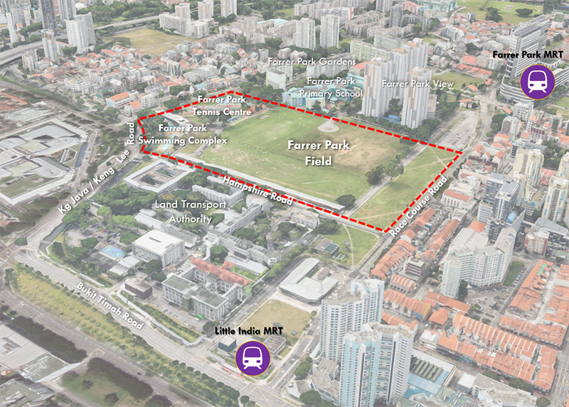 Farrer Park location plan