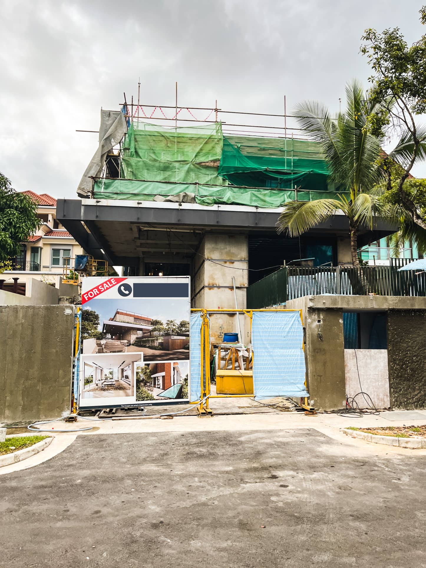 jurong park estate construction