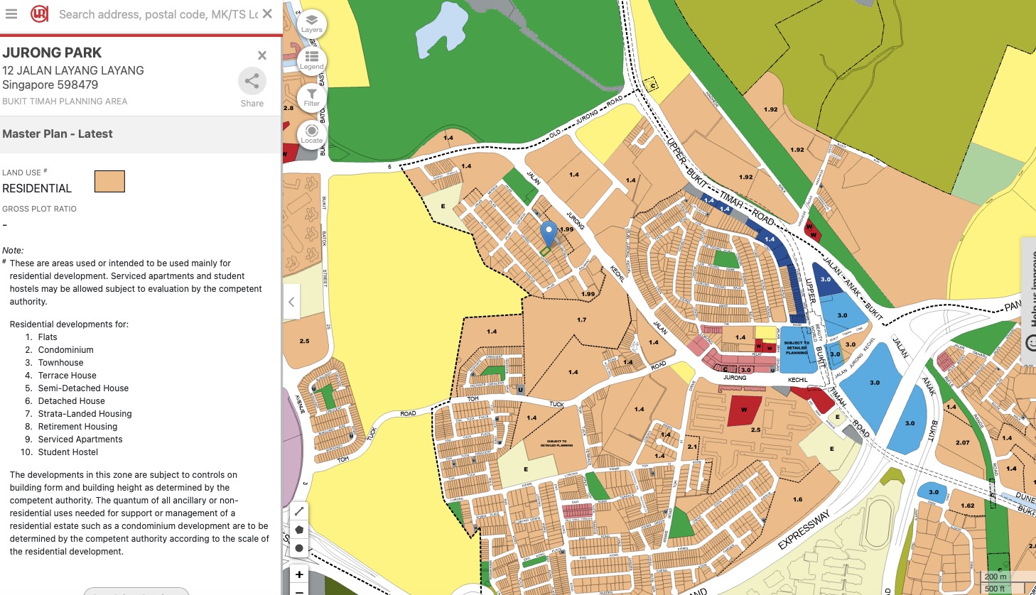 jurong park estate masterplan