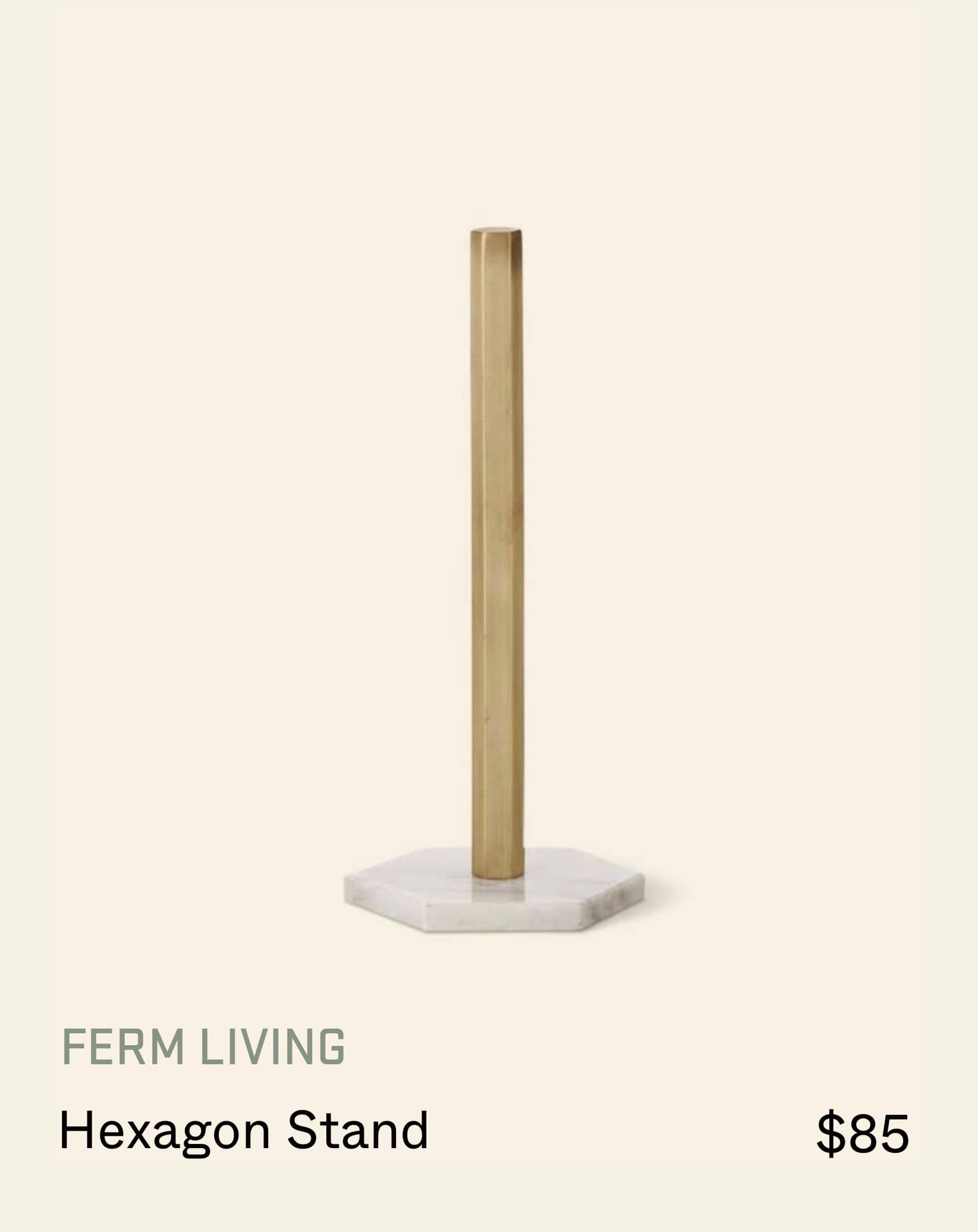 Stacked Store Ferm Living Hexagon Stand