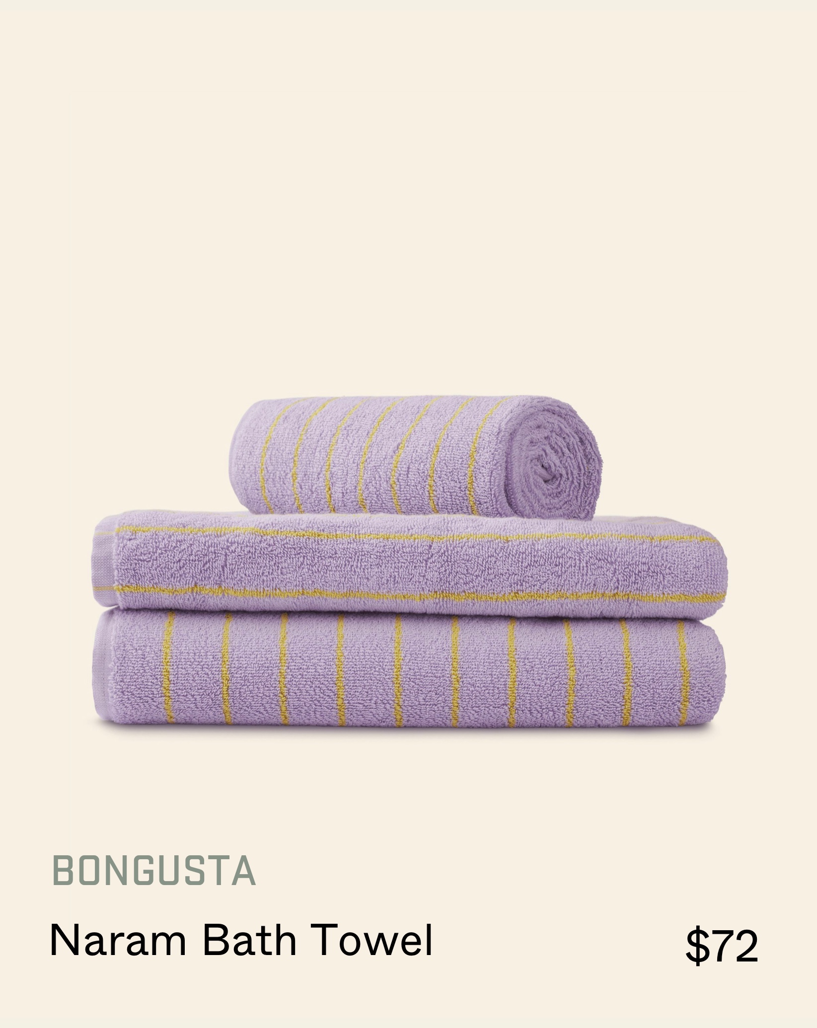 Stacked Store Bongusta Naram Bath Towel