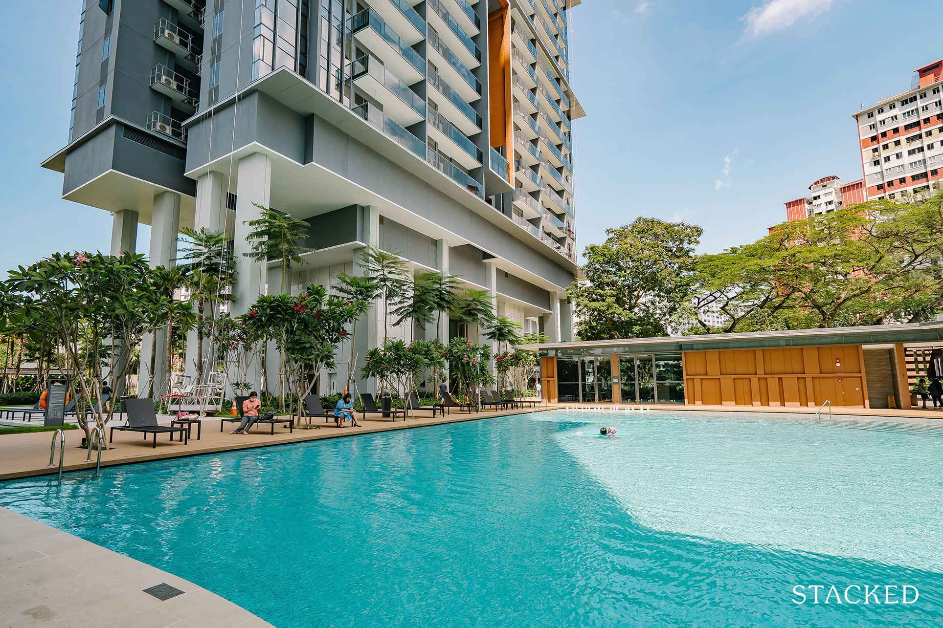 The Stirling Residences 50m lap pool