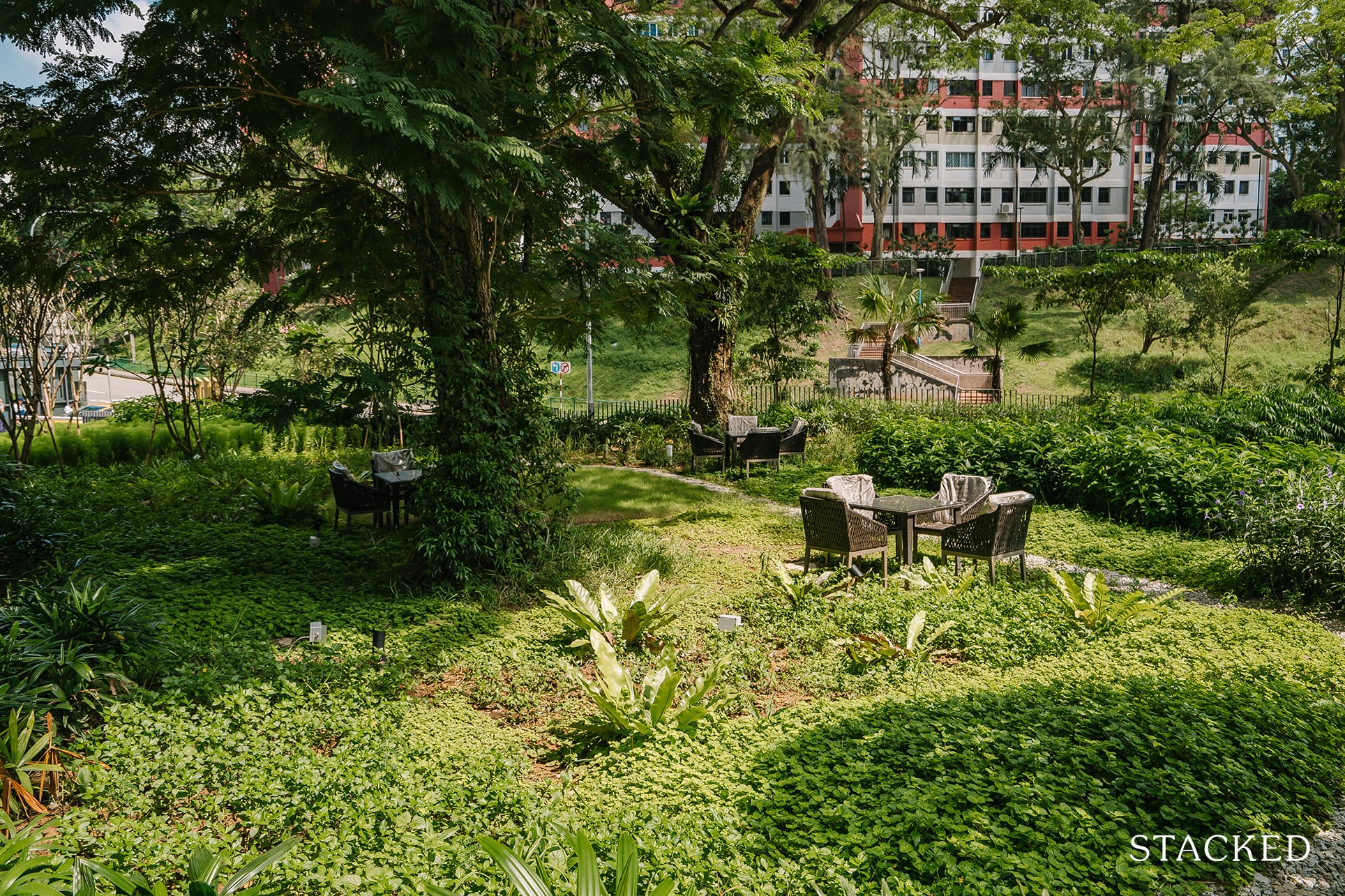 The Stirling Residences greenery